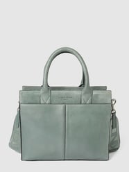 Handtas van leer, model 'BLAKE' van Liebeskind Berlin Blauw / turquoise - 20
