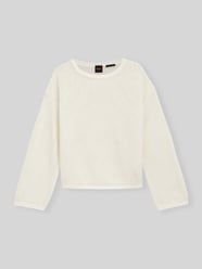 Sweter o kroju loose fit z czystej bawełny model 'C_FARDE' od BOSS Orange - 31