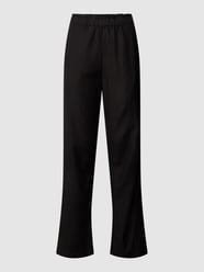 Hose mit elastischem Bund Modell 'PRISILLA' von Vila Grau / Schwarz - 39