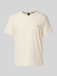 T-Shirt mit Logo-Detail Modell 'MIX&MATCH' von BOSS Beige - 20