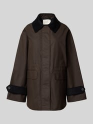 Regular fit jack van gewaxt puur katoen, model 'WILMA' van Selected Femme - 17