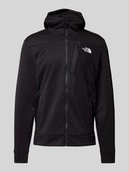 Trainingsjacke mit Logo-Print von The North Face Schwarz - 30