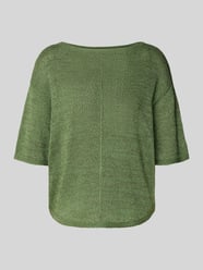 Sweter krój relaxed fit z dekoltem w łódkę od s.Oliver BLACK LABEL - 35