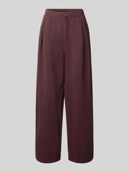 Spodnie dresowe o kroju regular fit z mieszanki bawełny od Lacoste Sport - 16