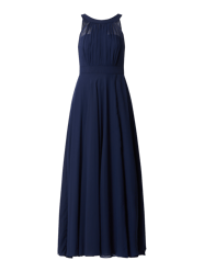 Abendkleid aus Chiffon mit Raffungen  von Paradi Blau - 20