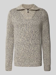 Strickpullover mit Troyer-Kragen von RAGMAN - 10