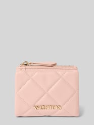 Portemonnaie mit Steppnähten Modell 'OCARINA' von VALENTINO BAGS Pink - 11
