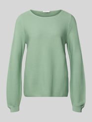 Sweter o kroju regular fit ze strukturalnym wzorem od Christian Berg Woman - 13