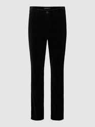 Slim Fit Hose in unifarbenem Design von Marc Cain Schwarz - 19