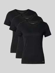 Pyjama-Oberteil mit Logo-Stitching Modell 'Classic' im 3er-Pack von Calvin Klein Underwear - 10