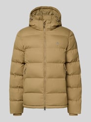 Regular fit gewatteerd jack met logostitching, model 'Cloud' van Gant Beige - 11