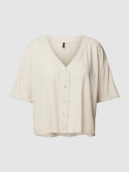 Overhemdblouse met knoopsluiting, model 'JESMILO' van Vero Moda Beige - 44
