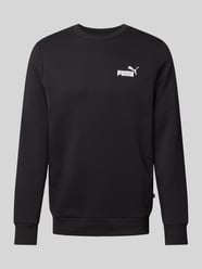 Sweatshirt mit Label-Print von PUMA PERFORMANCE Schwarz - 4