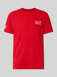 T-Shirt mit Label-Print von EA7 Emporio Armani - 18