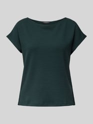 T-shirt met ronde hals, model 'SUHILA' van OPUS Groen - 45