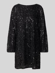 Soepele avondjurk met pailletten, model 'NAJA' van Vero Moda - 6