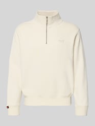 Regular Fit Sweatshirt mit Logo-Stitching von Superdry - 38