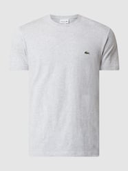 T-Shirt mit Logo-Stitching von Lacoste Grau - 12