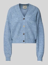 Kurtka z dzianiny o kroju oversized z listwą guzikową od Scotch & Soda - 40