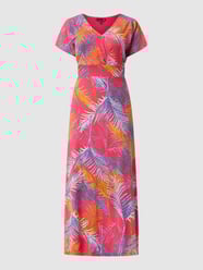 Maxikleid mit Blättermuster  von SMASHED LEMON Rosa - 10