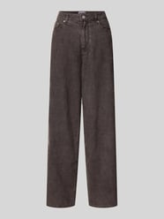 Loose Fit Jeans in Ripp-Optik Modell 'Astro Corduroy' von WEEKDAY Braun - 2