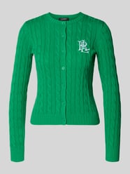 Gebreid jack met kabelpatroon en Labelstitching Model 'RALHAN' van Lauren Ralph Lauren - 33