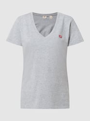 T-Shirt aus Bio-Baumwolle von Levi's® Grau / Schwarz - 38