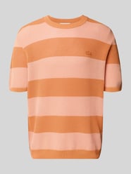 Regular Fit T-Shirt aus reiner Baumwolle von Lacoste Orange - 32