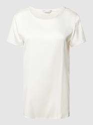 Blusenshirt mit Rundhalsausschnitt Modell 'CORTONA' von MaxMara Leisure Weiß - 31