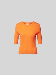 T-Shirt aus Woll-Seide-Mix von Closed Orange - 33