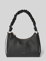 torebka z detal z logo model 'BOHEME GRANA DOUBLE HOBO' od Coccinelle - 14