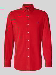 Regular fit vrijetijdsoverhemd met logostitching, model 'CORDUROY' van Polo Ralph Lauren - 2