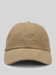 Cap aus reiner Baumwolle mit Label-Stitching von HUGO Beige - 34