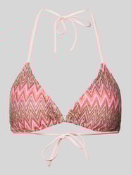 Bikini-Oberteil mit Neckholder Modell 'ADA' von Pieces Pink - 2