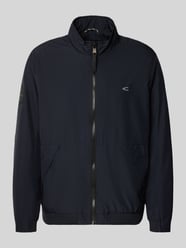 Blouson z nadrukiem logo i stójką od camel active - 46