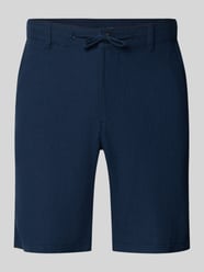 Regular Fit Chinoshorts aus Baumwoll-Leinen-Mix Modell 'BRODY' von Selected Homme - 20