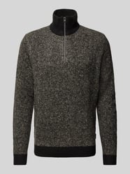 Strickpullover mit Rollkragen Modell 'COSPACE' von Jack & Jones Schwarz - 26