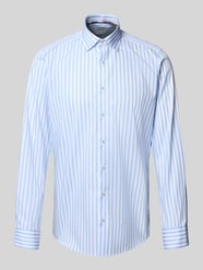 Slim fit zakelijk overhemd met knoopsluiting van OLYMP Level Five - 38