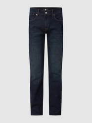 Straight Fit Jeans mit Stretch-Anteil von 7 For All Mankind Blau / Türkis - 24