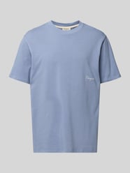 T-Shirt mit Logo-Print Modell 'ADMISSION LETTER MARENGO' von POMPEII BRAND - 6