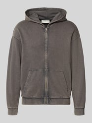 relaxed fit sweatjack van puur katoen van Tom Tailor Denim - 41