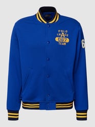 College-Jacke mit Label-Print von Polo Ralph Lauren Blau - 44