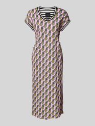 T-Shirt-Kleid in Ripp-Optik mit Rundhalsausschnitt von Marc Cain - 29