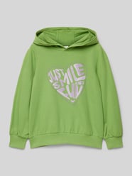 Hoodie met statementprint van s.Oliver RED LABEL Groen - 29