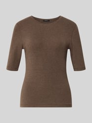 Slim Fit t-shirt met wol model 'Sorela' van OPUS - 16