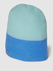 Beanie im Colour-Blocking-Design von Seeberger Blau - 32