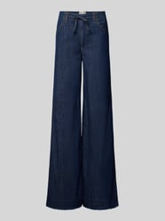Wide Leg Jeans mit Bindegürtel Modell 'THE PALAZZO' von Oui - 27