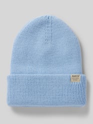 Beanie mit Label-Detail Modell 'KINABALU' von Barts Blau - 1