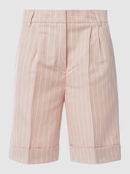 Korte broek met streepmotief van Jake*s Collection Roze - 6