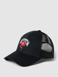 Czapka z daszkiem i naszywką z motywem od REVIEW Czarny - 44